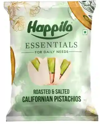 Grocery: Happilo Essentials Roasted & Salted California Pistachios 400gm